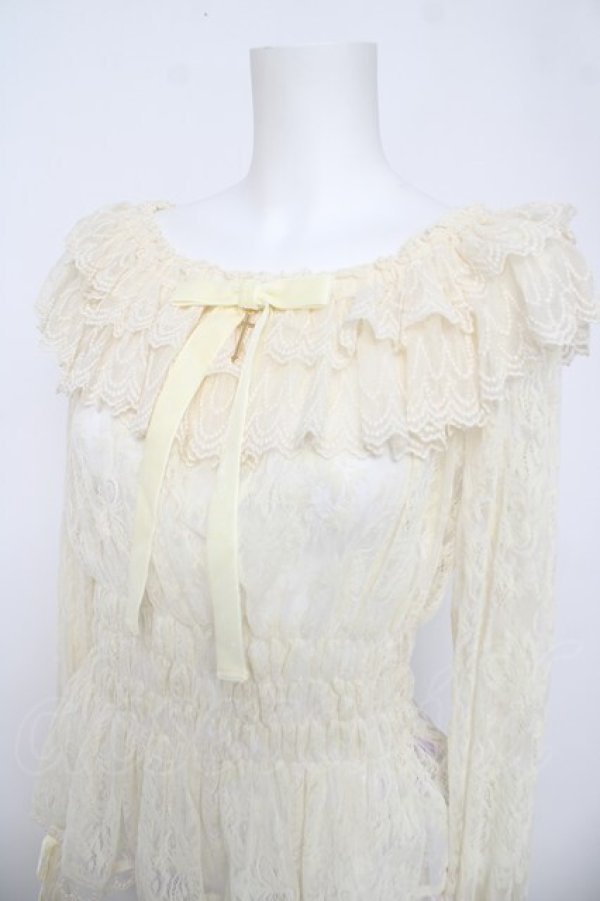 画像3: Angelic Pretty / Holy Rosaryブラウス  アイボリー Y-26-04-07-035-AP-BL-SZ-ZY (3)