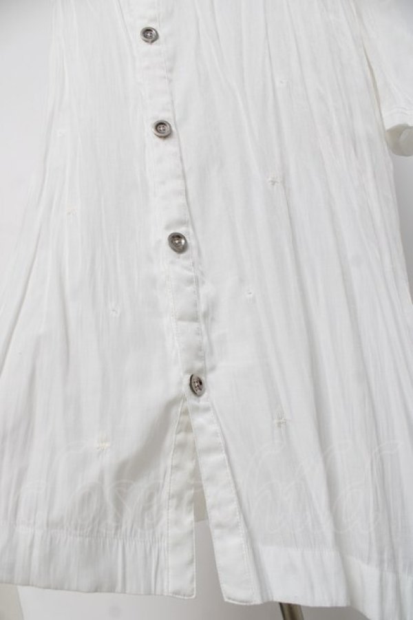 画像4: ALGONQUINS / ロングシャツ  白 Y-26-04-09-028-AL-BL-AS-ZY (4)