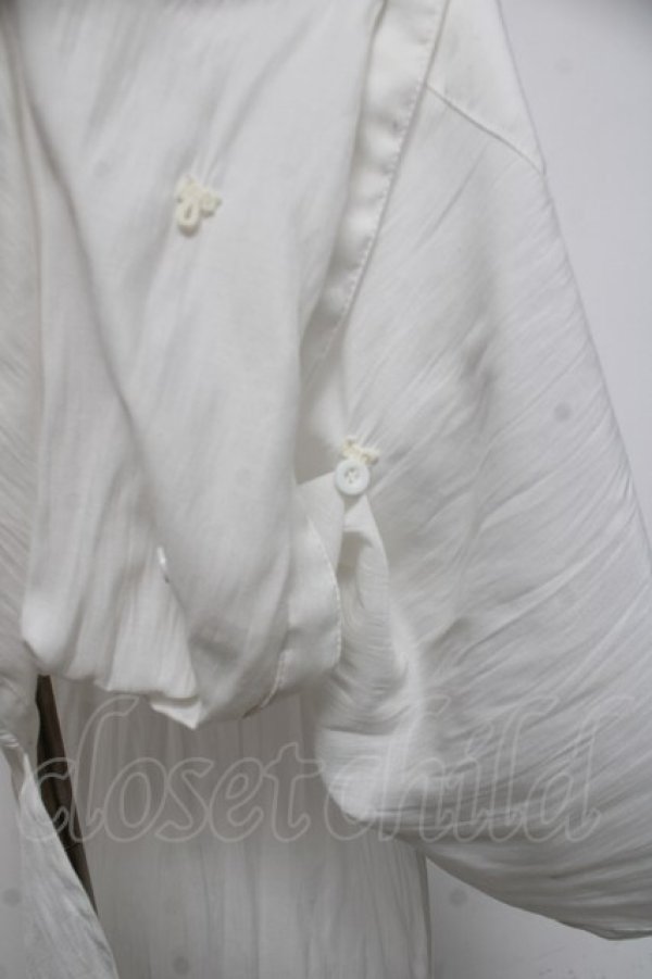 画像6: ALGONQUINS / ロングシャツ  白 Y-26-04-09-028-AL-BL-AS-ZY (6)
