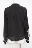 画像2: axes femme POETIQUE / メディカルデザインブラウス  黒 Y-26-04-09-046-AX-BL-AS-ZY (2)