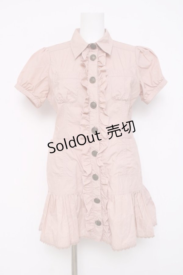 画像1: axes femme / チュニック  ピンク Y-26-04-09-060-AX-BL-AS-ZY (1)