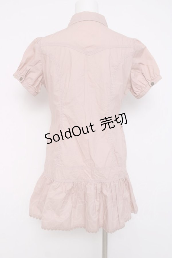 画像2: axes femme / チュニック  ピンク Y-26-04-09-060-AX-BL-AS-ZY (2)