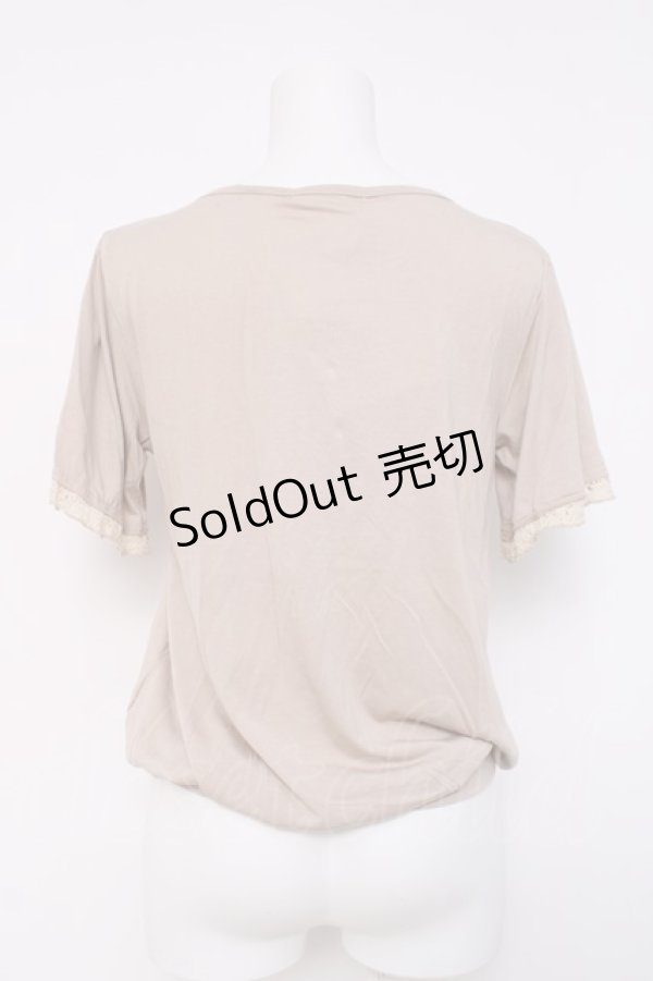 画像2: axes femme / レースデザインカットソー   Y-26-04-09-075-AX-TO-AS-ZY (2)