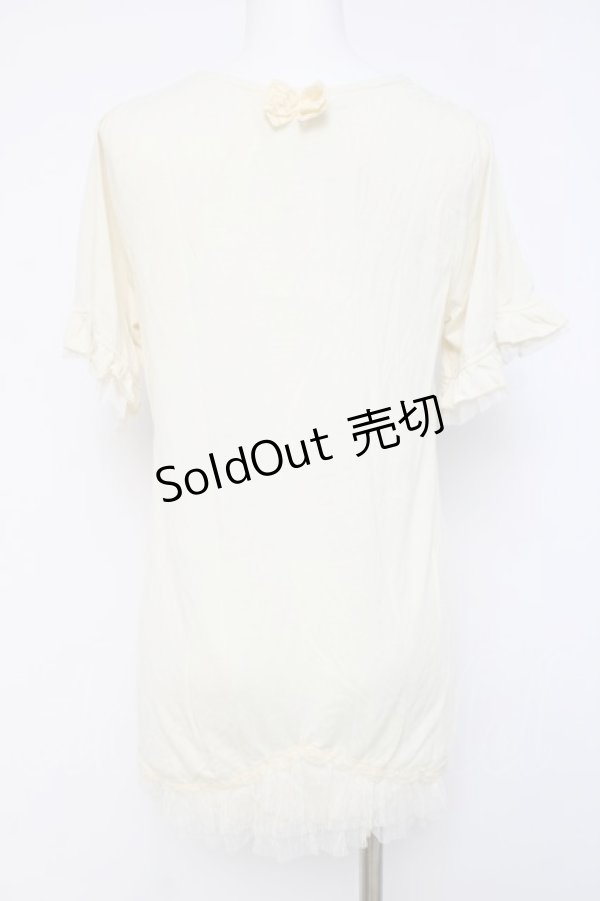 画像2: axes femme / プリントT  生成り Y-26-04-09-077-AX-TO-SZ-ZY (2)