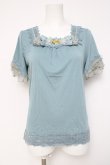 画像1: axes femme / レースデザインカットソー   Y-26-04-09-079-AX-TO-AS-ZY (1)