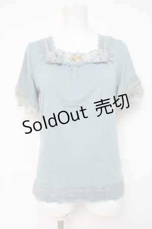 画像: axes femme / レースデザインカットソー   Y-26-04-09-079-AX-TO-AS-ZY