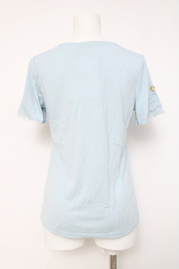 画像2: axes femme / レースデザインカットソー   Y-26-04-09-080-AX-TO-AS-ZY (2)