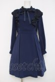 画像1: axes femme POETIQUE / フリルワンピース  紺 Y-26-04-09-102-AX-OP-SZ-ZY (1)