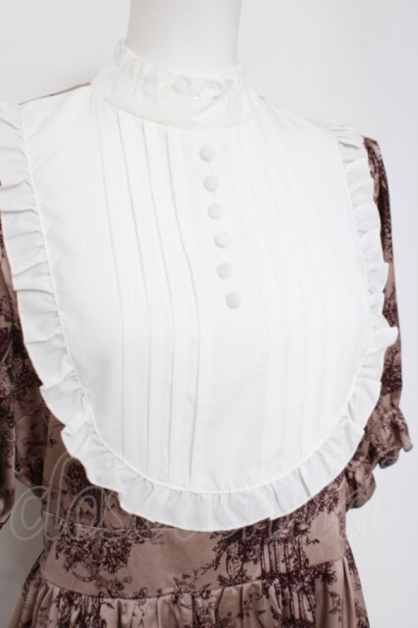 画像3: m petit by misako / トワルドジュイワンピース M 中桃 Y-26-04-09-107-LO-OP-SZ-ZY (3)