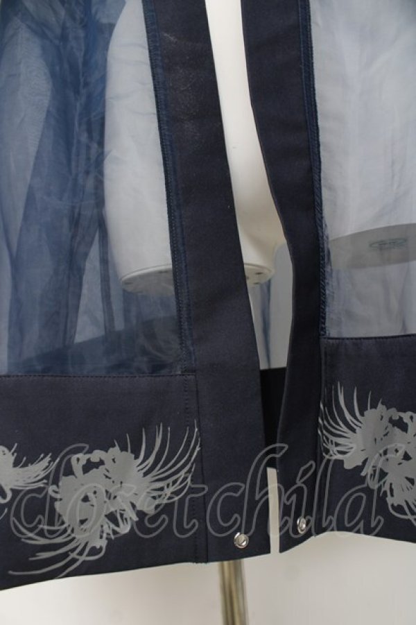 画像3: IRO+IRO / 着物風羽織  紺 Y-26-04-09-117-LO-TO-AS-ZY (3)