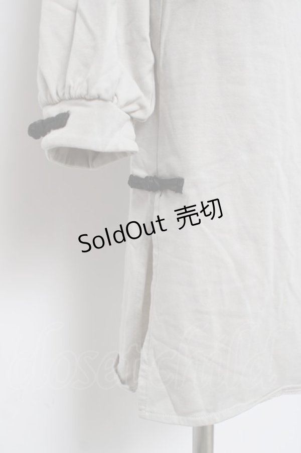 画像4: IRO+IRO / チャイナパーカーワンピース  グレー Y-26-04-09-119-LO-OP-AS-ZY (4)