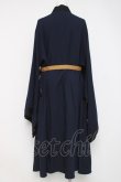 画像2: IRO+IRO / 着物風ワンピース  紺 Y-26-04-09-120-LO-OP-AS-ZY (2)