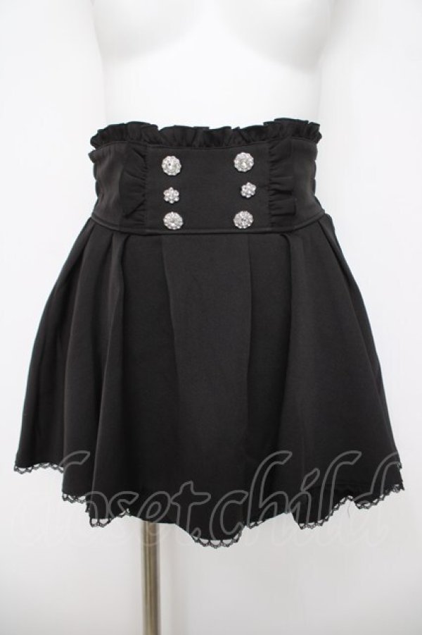 画像1: NOEMIE / ウエストフリルスカパン  黒 Y-26-04-09-126-LO-PA-SZ-ZY (1)