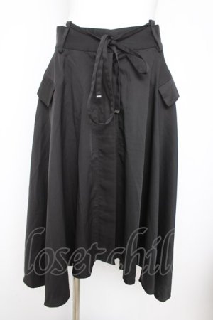 画像: axes femme / イレヘムスカート  黒 Y-26-04-09-133-AX-SK-AS-ZY