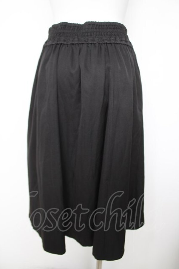 画像2: axes femme POETIQUE / ダークマリンスリットスカート  黒 Y-26-04-09-134-AX-SK-AS-ZY (2)