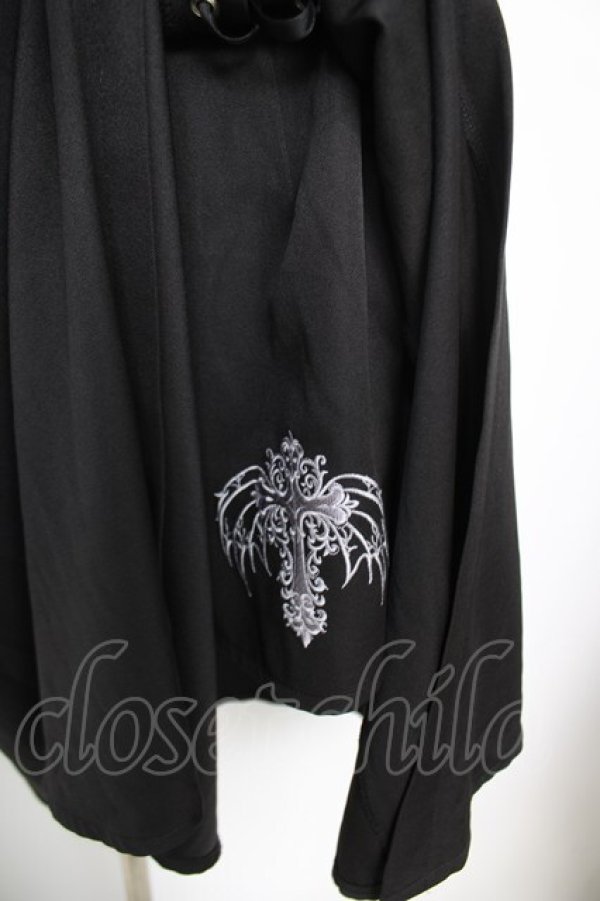 画像3: axes femme POETIQUE / ダークマリンスリットスカート  黒 Y-26-04-09-134-AX-SK-AS-ZY (3)