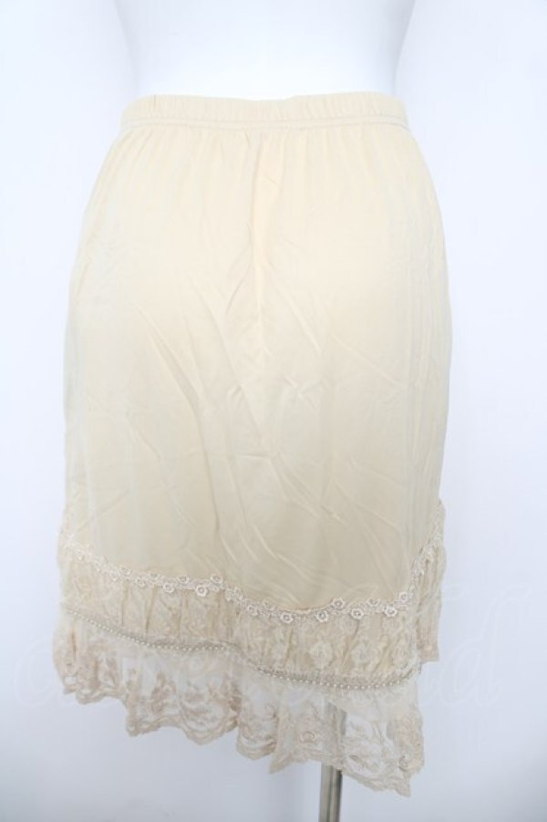 画像2: axes femme / ペチスカート  生成り Y-26-04-09-140-AX-SK-SZ-ZY (2)