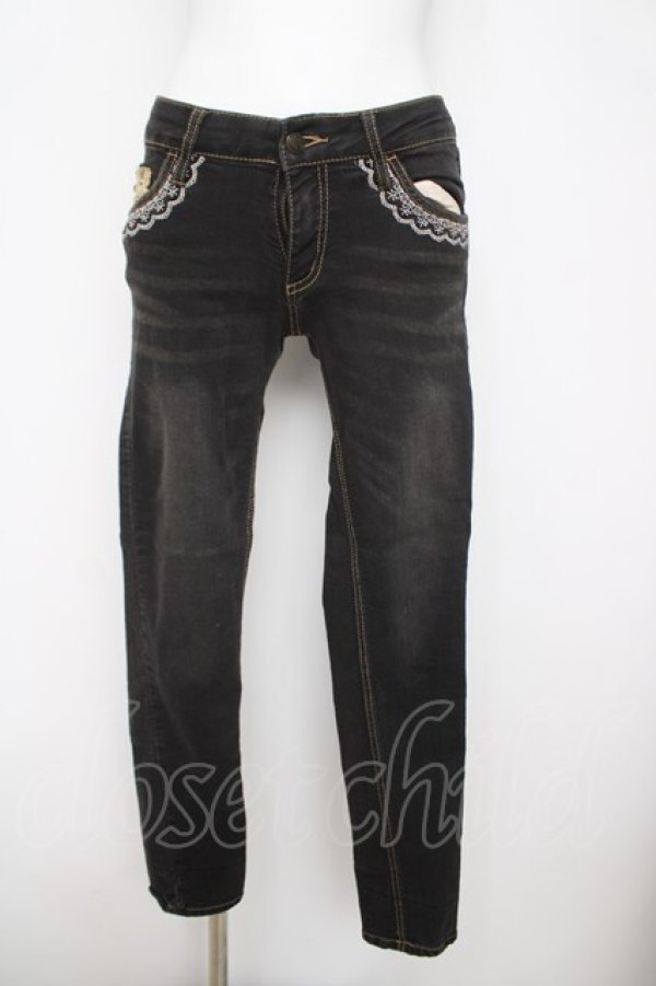 画像1: axes femme / スキニーデニム  グレー Y-26-04-09-143-AX-PA-SZ-ZY (1)