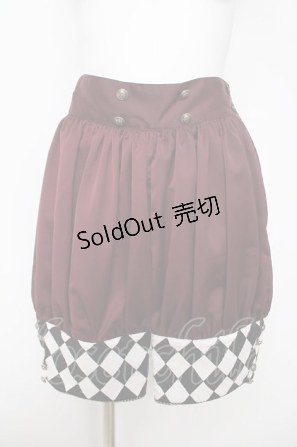 画像1: ALICE and the PIRATES / ロバートステップパンツ  ワイン Y-26-04-09-149-PA-PA-SZ-ZY (1)