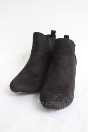 画像: axes femme / スエードサイドゴアブーツ L 黒 Y-26-04-09-016-AX-SH-SZ-ZY