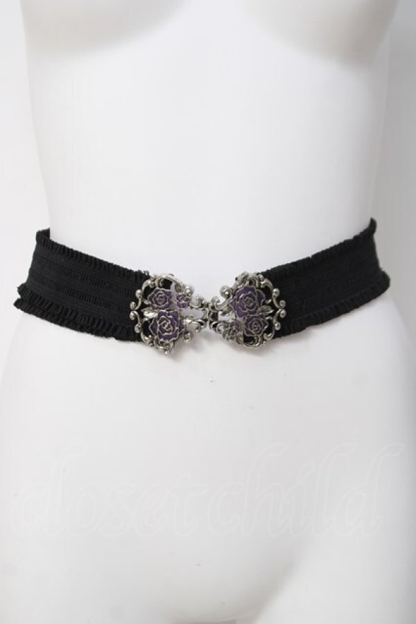 画像2: axes femme / ステンドググラスローズベルト  黒 Y-26-04-09-004-AX-ZA-SZ-ZY (2)
