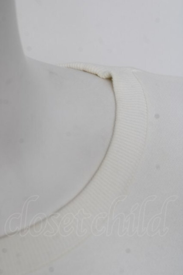 画像4: TRAVAS TOKYO / 切替フリルベアトレーナー  シロ Y-26-04-09-026-PU-TO-SZ-ZY (4)