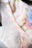 画像3: Rojita / 花×ストライプチュニ  白×ピンク Y-26-04-11-063-LO-OP-SZ-ZY (3)