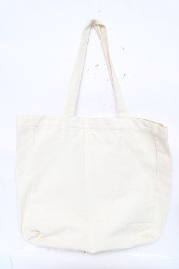 画像2: Maison de FLEUR / 刺繍ロゴトート  生成り Y-26-04-11-008-LO-BG-SZ-ZY (2)