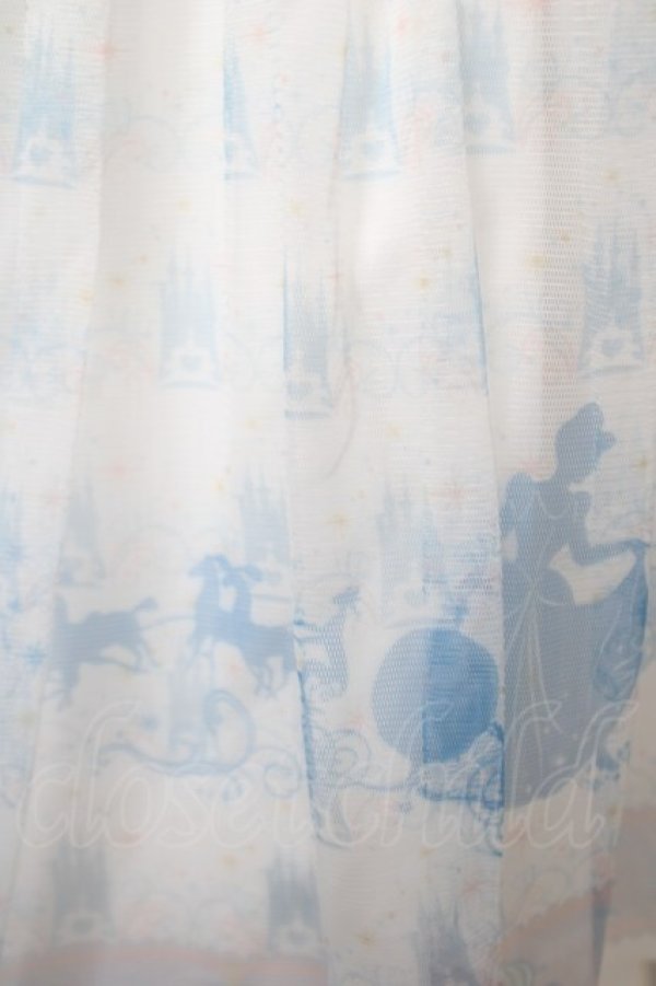 画像3: Secret Honey / シンデレラプリントチュールワンピース  白 Y-26-04-11-071-CA-OP-SZ-ZY (3)