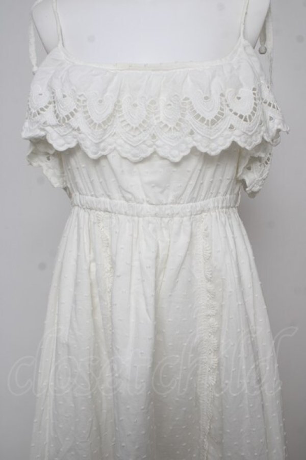 画像4: LIZ LISA / コットンレースワンピース  白 Y-26-04-11-074-LO-OP-SZ-ZY (4)