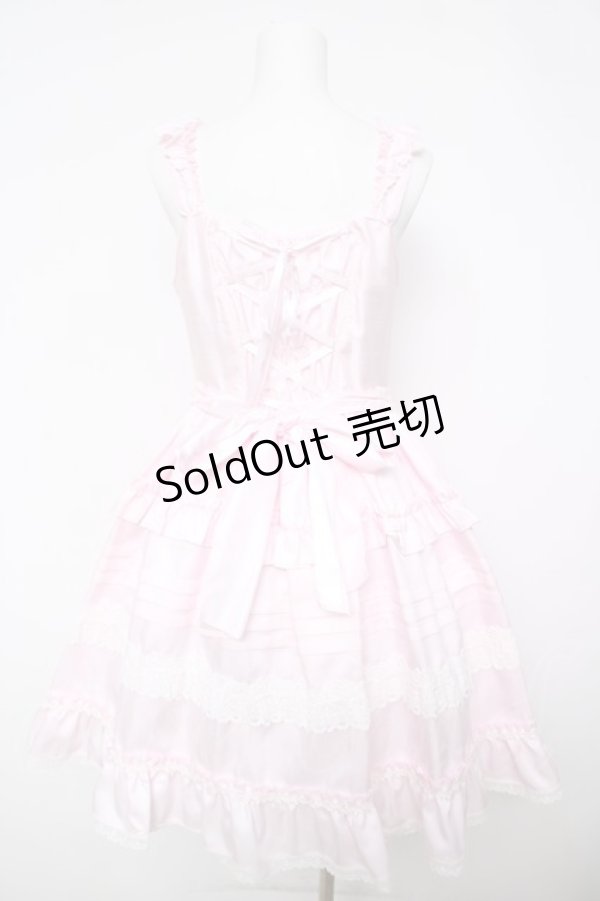 画像2: BABY,THE STARS SHINE BRIGHT / Rose Princessジャンパースカート  ピンク Y-26-04-11-084-AP-OP-SZ-ZY (2)