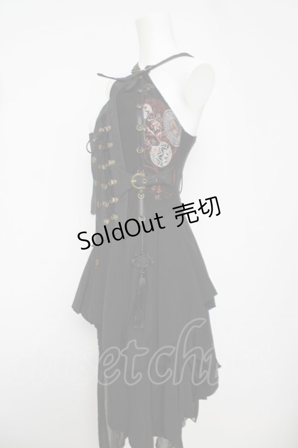 画像4: Ozz Croce / フリル付きビスチェ  黒 Y-26-04-11-089-OO-OP-AS-ZY (4)