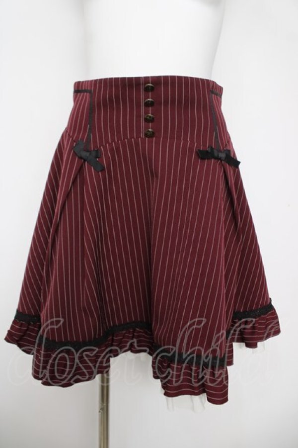 画像1: Secret Honey / レースチュールスカート  ワイン Y-26-04-11-095-CA-SK-SZ-ZY (1)