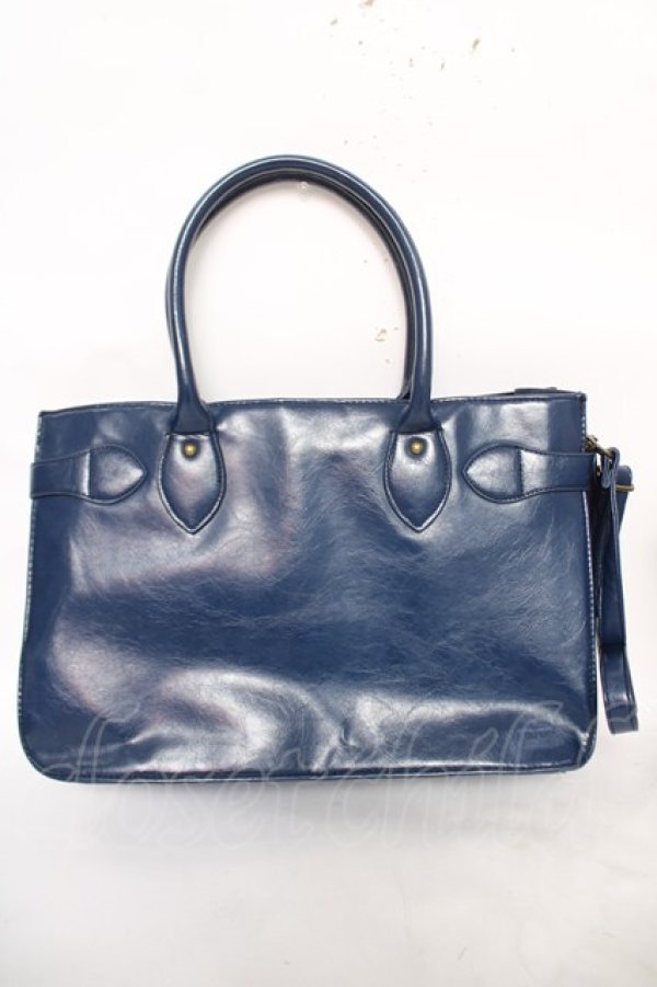 画像2: Fi.n.t  / ベルト付き2way バック  紺 Y-26-04-11-011-LO-BG-SZ-ZY (2)