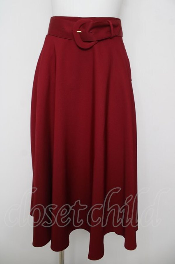 画像1: F&A / カラーパレットスカート F レッド Y-26-04-11-108-LO-SK-SZ-ZY (1)