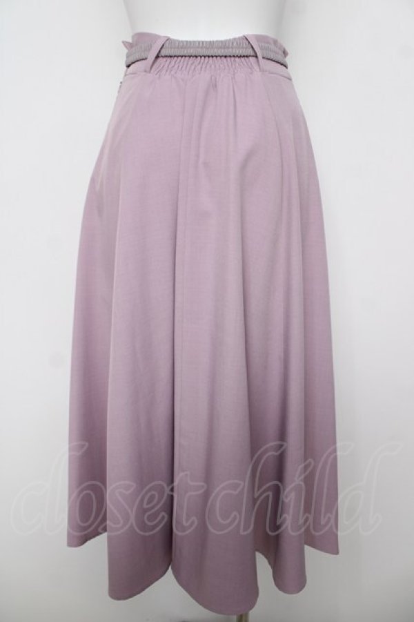 画像2: an another angelus / アンティークローズカメオベルト付きスカート F ラベンダー Y-26-04-11-111-CA-SK-SZ-ZY (2)