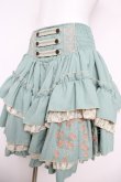 画像3: Ozz oneste / 枝垂れ桜刺繍ボリュームスカート  グリーン Y-26-04-11-117-OO-SK-SZ-ZY (3)