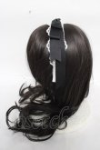 画像2: axes femme kawaii / レースリボンカチューシャ  黒 Y-26-04-11-016-AX-AC-SZ-ZY (2)