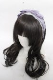 画像1: axes femme kawaii / レースリボンカチューシャ  ラベンダー Y-26-04-11-017-AX-AC-SZ-ZY (1)