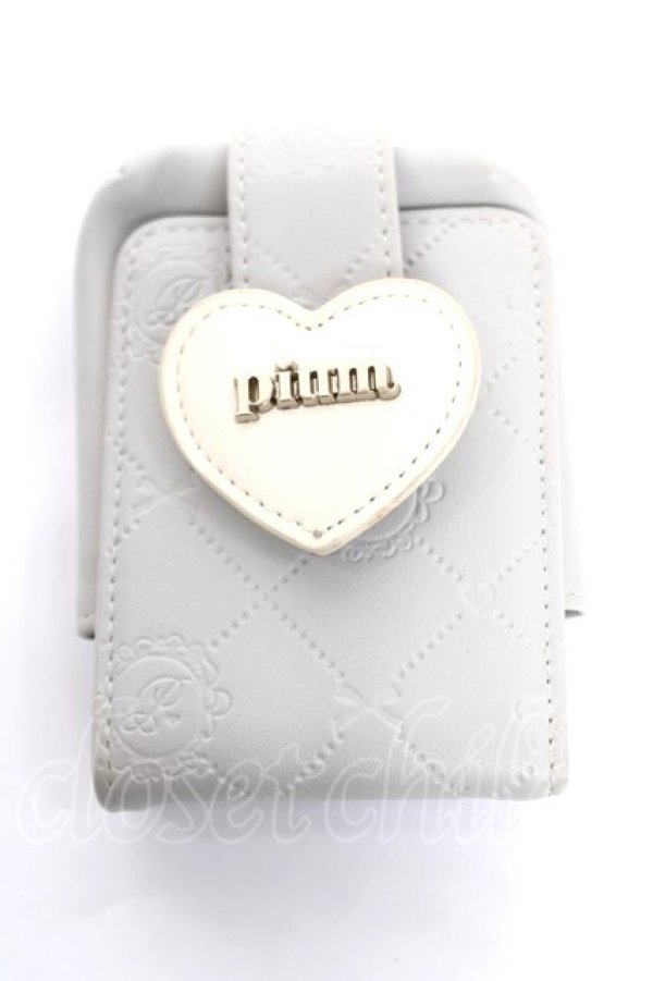 画像1: pium / ミニポーチ  サックス Y-26-04-11-003-LO-ZA-SZ-ZY (1)