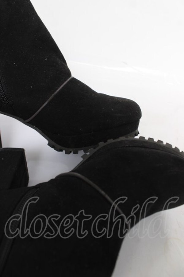 画像5: axes femme POETIQUE / チャイナ釦ブーツ S 黒 Y-26-04-11-021-AX-SH-SZ-ZY (5)