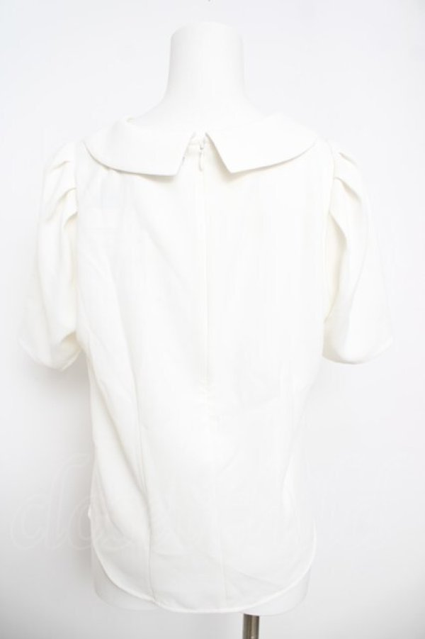 画像2: an another angelus / アイビーローズスカーフタイ付きブラウス F ホワイト Y-26-04-11-034-CA-BL-SZ-ZY (2)