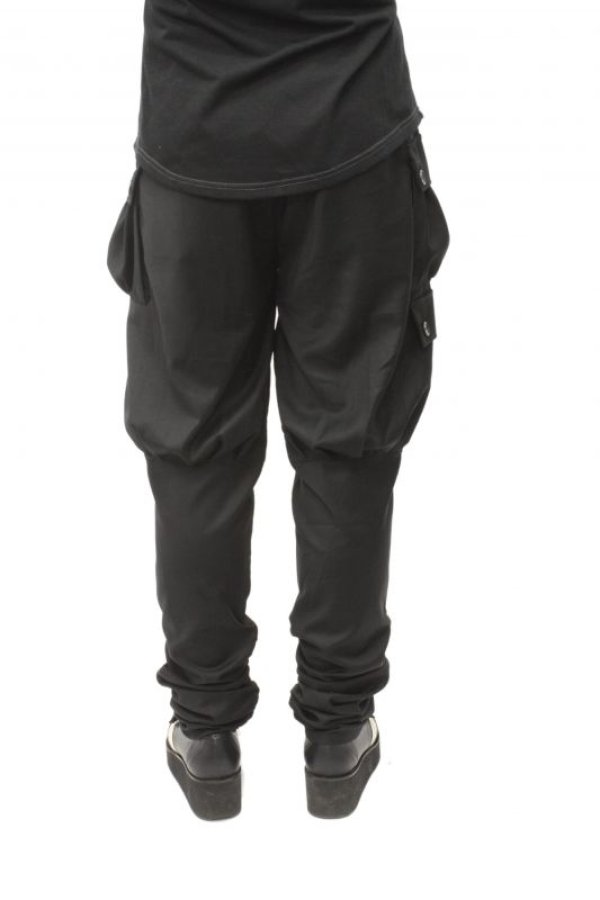 画像3: 【新品】裾ギャザーサルエルパンツ BOT_090_D013【通信販売専用商品】 (3)