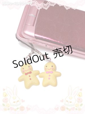 画像: 【新品】ジンジャーマンストラップ　ピンク(strap) ZA_048_B129【通信販売専用商品】