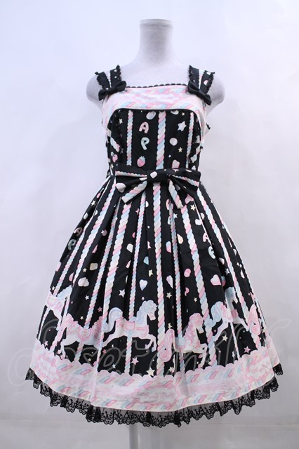 週末価格！Angelic Pretty sugary carnival OP 黒