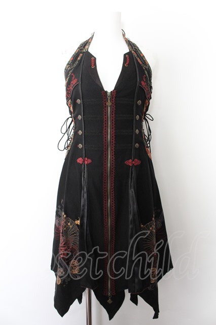 Ozz Oneste 彼岸花刀刺繍ワンピース Closet Child オンラインショップ