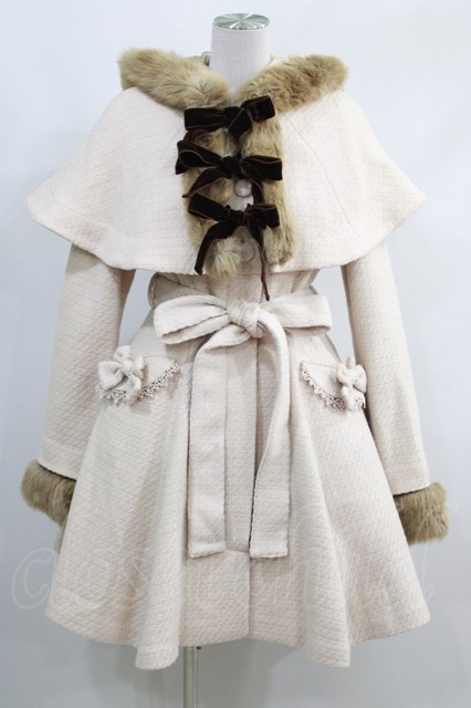 Victorian maiden ケープ付ウォータープルーフコートドレス