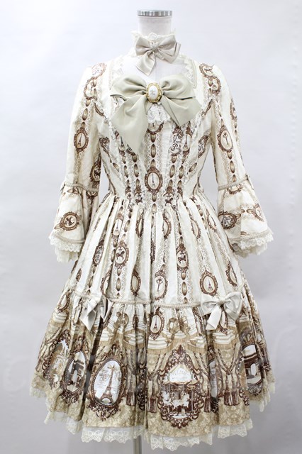 Angelic Pretty / カメオウィンドウドレス H-23-01-20-036h-1-OP-AP-L-SK-ZH-R