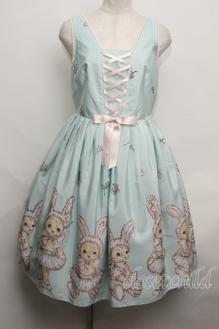 エミリーテンプルキュート sister bearレースアップワンピース