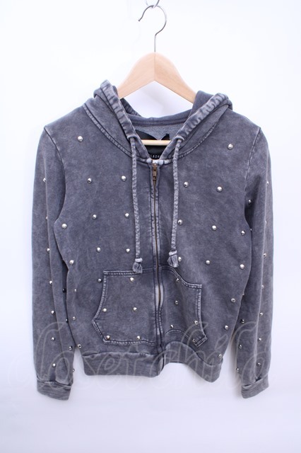 GLAD NEWS ダメージデニム風スタッズパーカー Y-23-02-13-044y-1-TO-GL-P-AS-ZY closet child  オンラインショップ